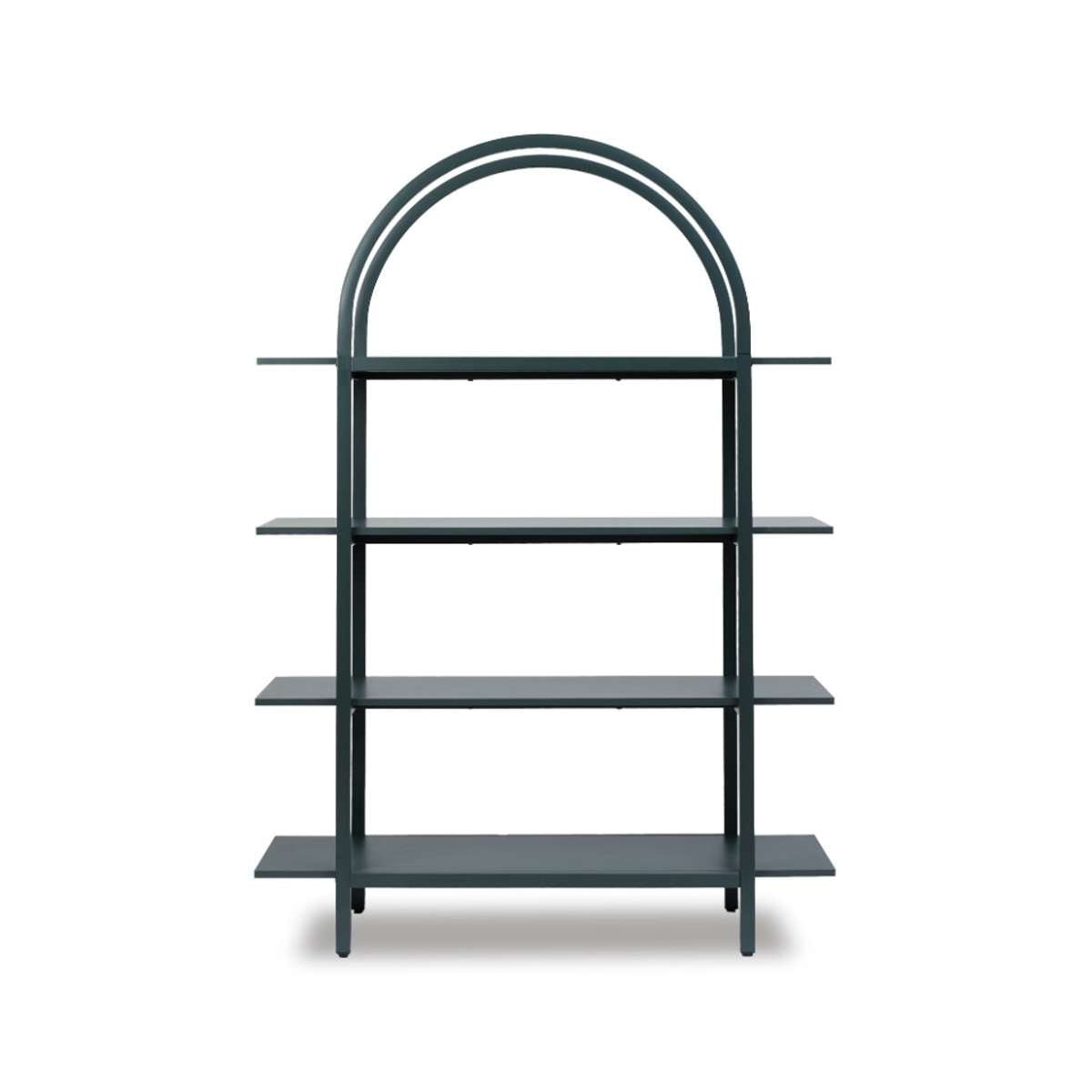 Alfie Arched Shelves - Green - Mocka New Zealand