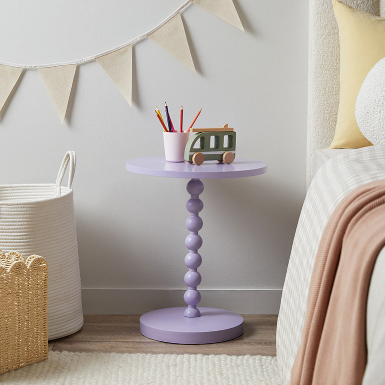 Bobbin Side Table - Lilac - Mocka New Zealand