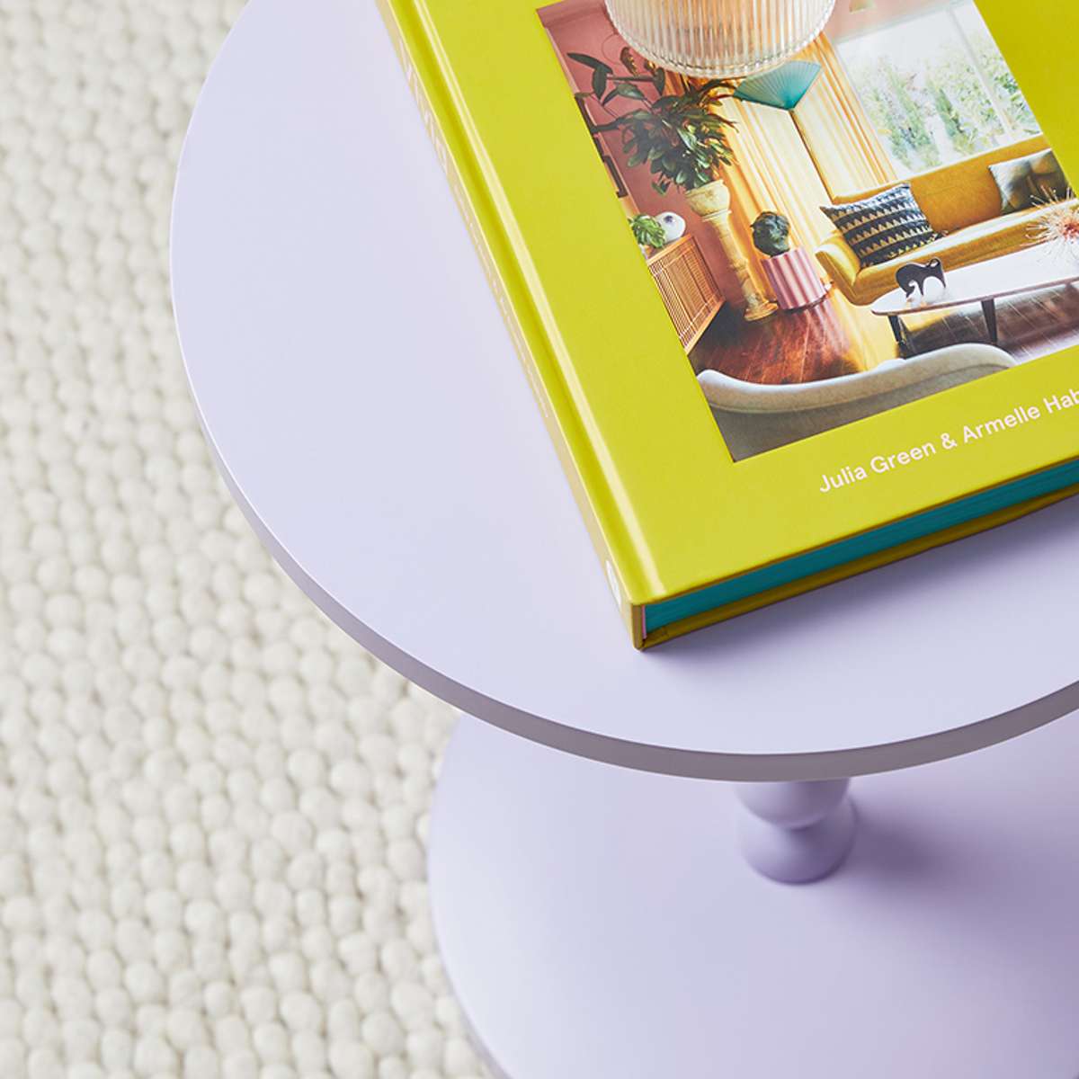 Bobbin Side Table - Lilac - Mocka New Zealand