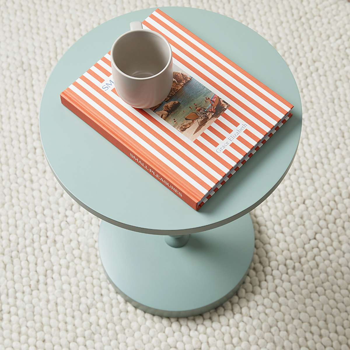 Bobbin Side Table - Sage Green - Mocka New Zealand