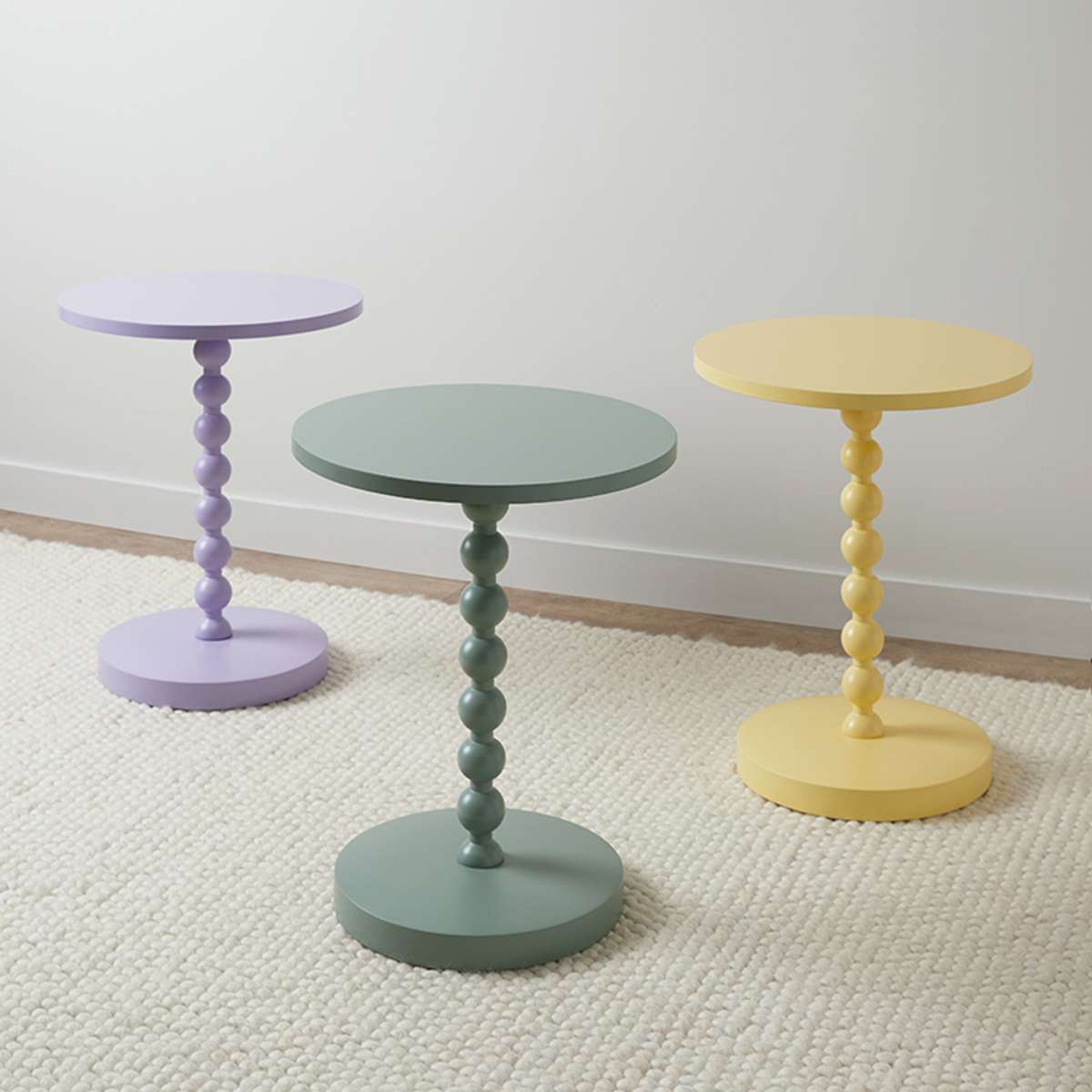 Bobbin Side Table - Sage Green - Mocka New Zealand