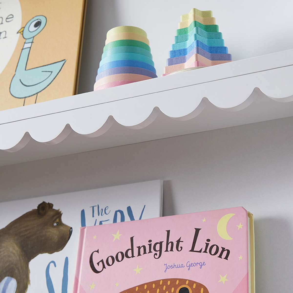 Maisie Scalloped Wall Shelf - Mocka New Zealand