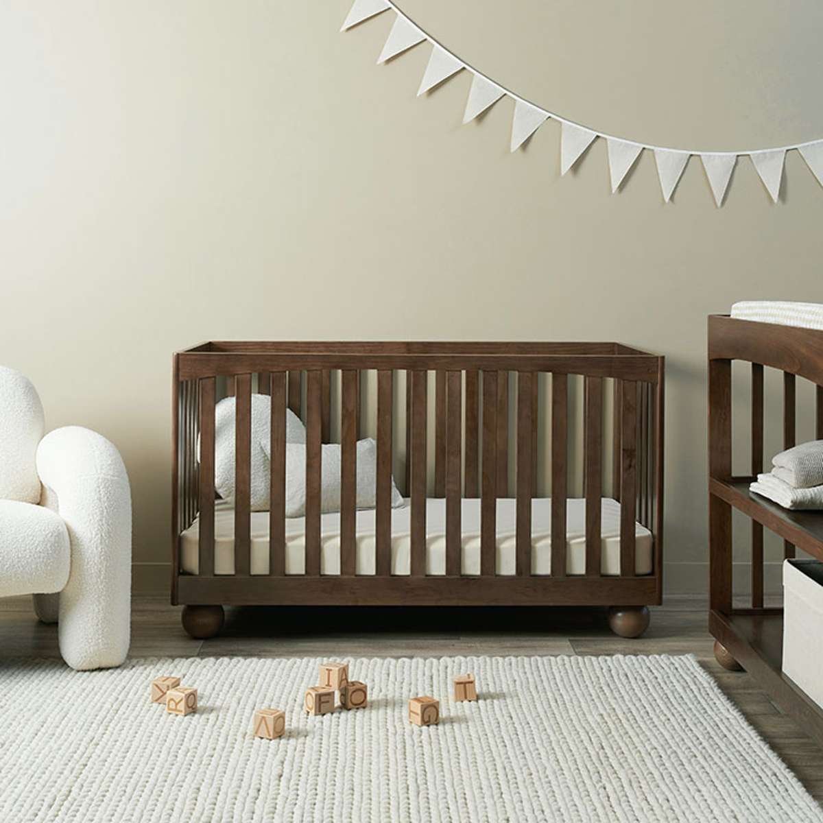 Blake Almond 3-in-1 Conversion Cot Bundle - Mocka New Zealand