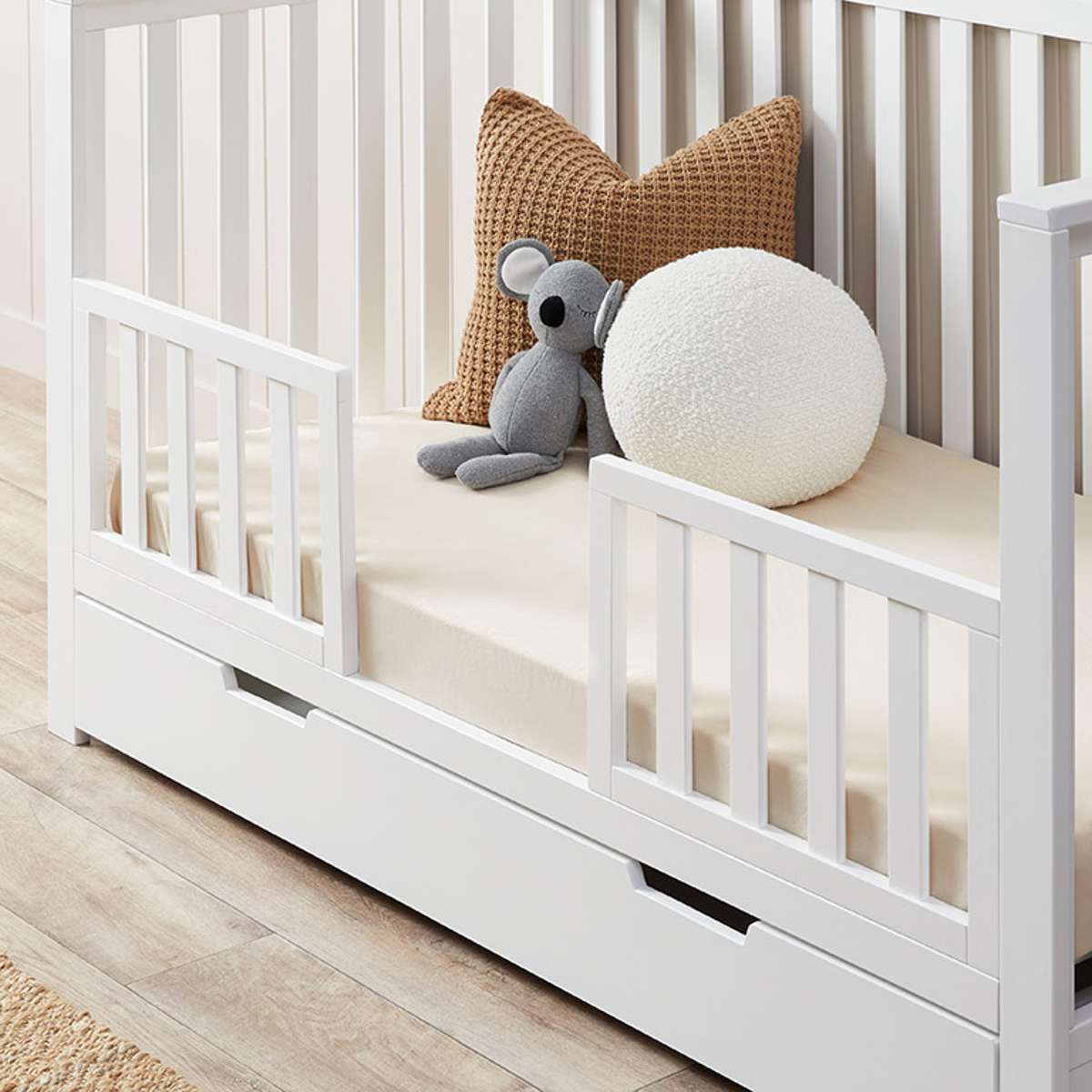 Mocka Frame Harbor Cot to Toddler Bed Conversion Frames | Mocka