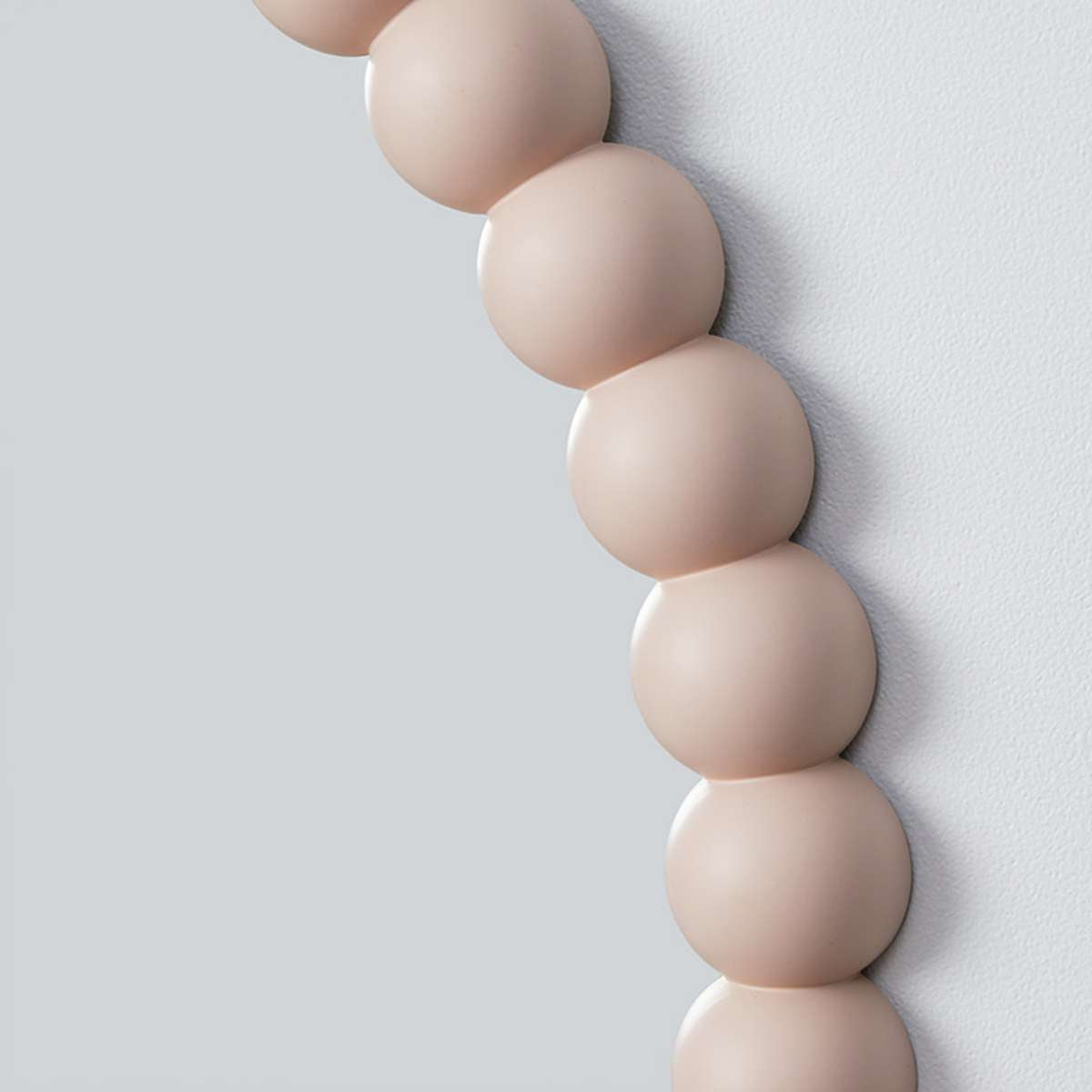 Bobbin Mirror - Round - Pink - Mocka New Zealand