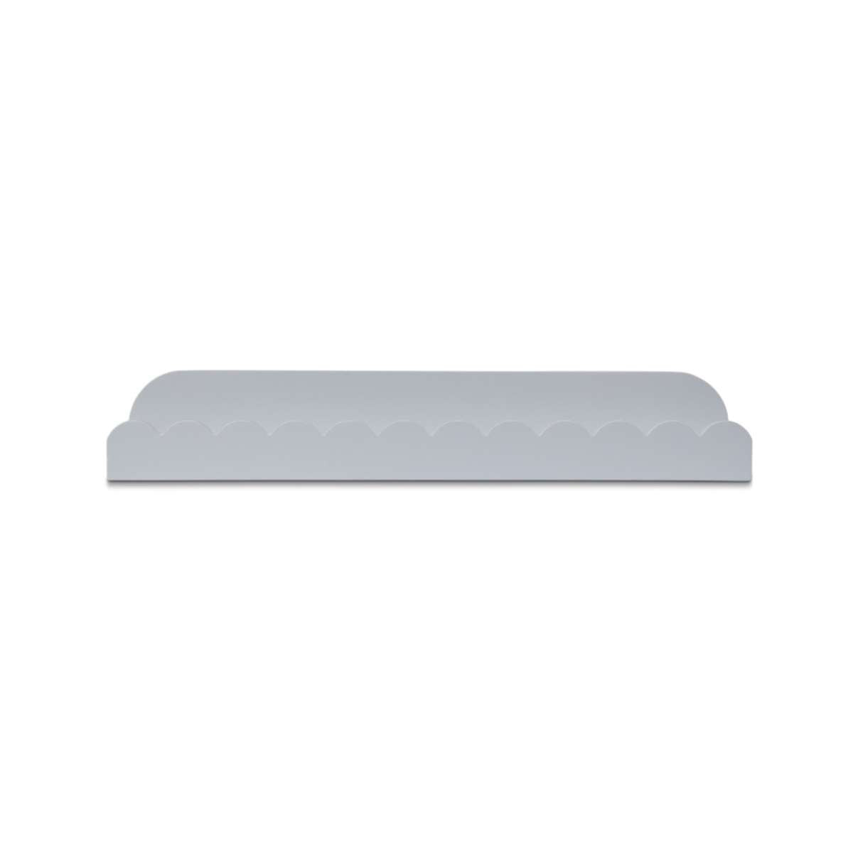 Sarah Scalloped Wall Shelf - White - Mocka New Zealand