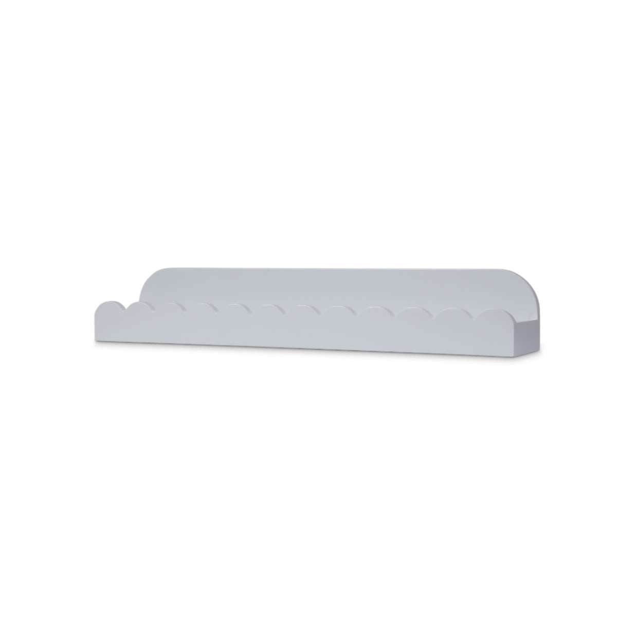 Sarah Scalloped Wall Shelf - White - Mocka New Zealand