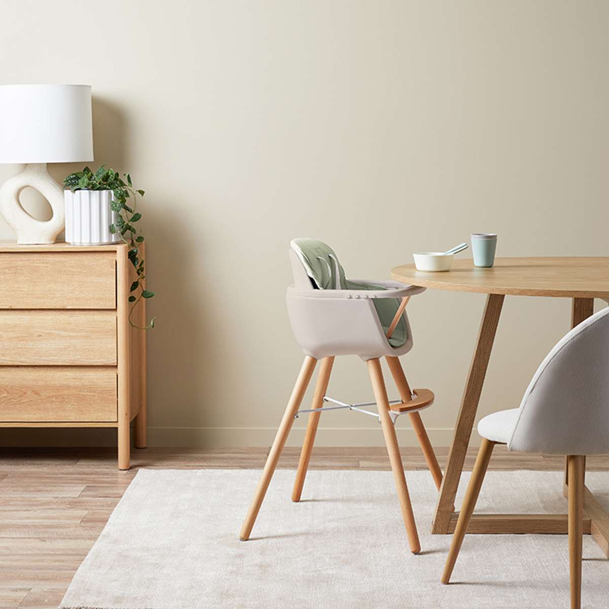 Jenson Natural Highchair | Shop Baby & Nursery| Mocka NZ