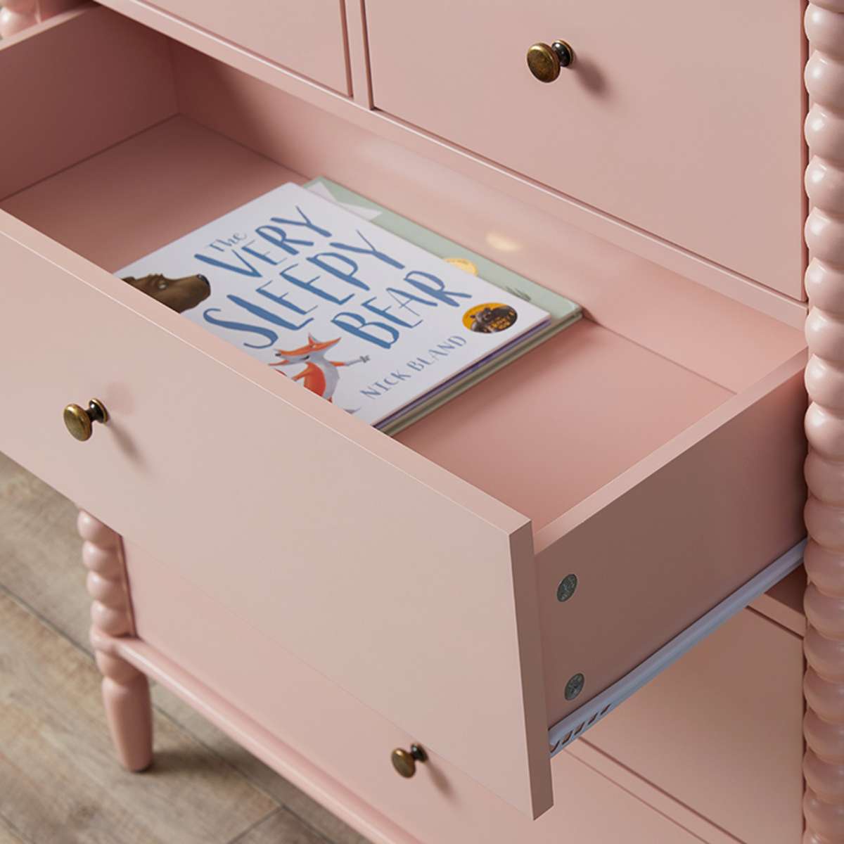 Betti Bobbin Tallboy - Pink - Mocka New Zealand