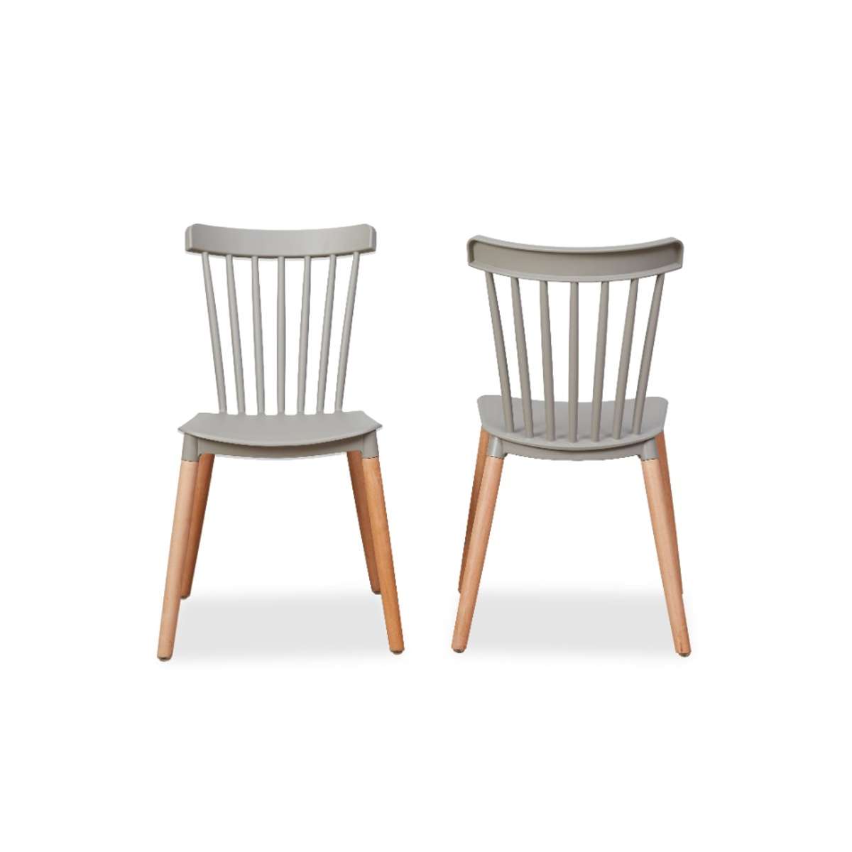 Frida Dining Chair - Set of 2 - Stone - Mocka New Zealand