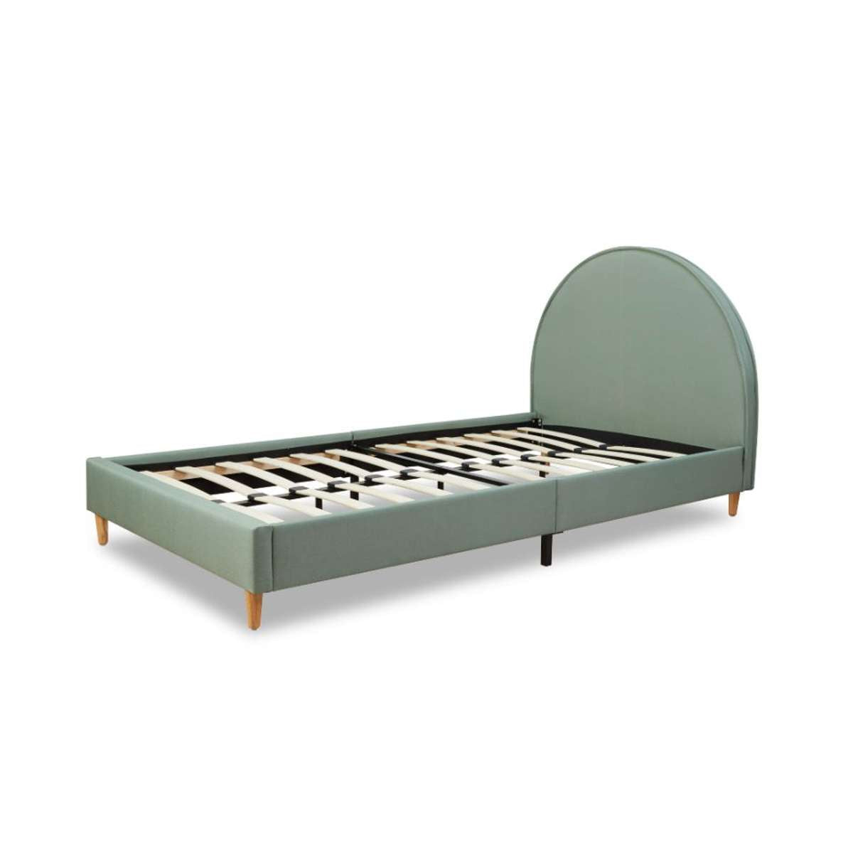 Imogen King Single Bed - Sage Green - Mocka New Zealand