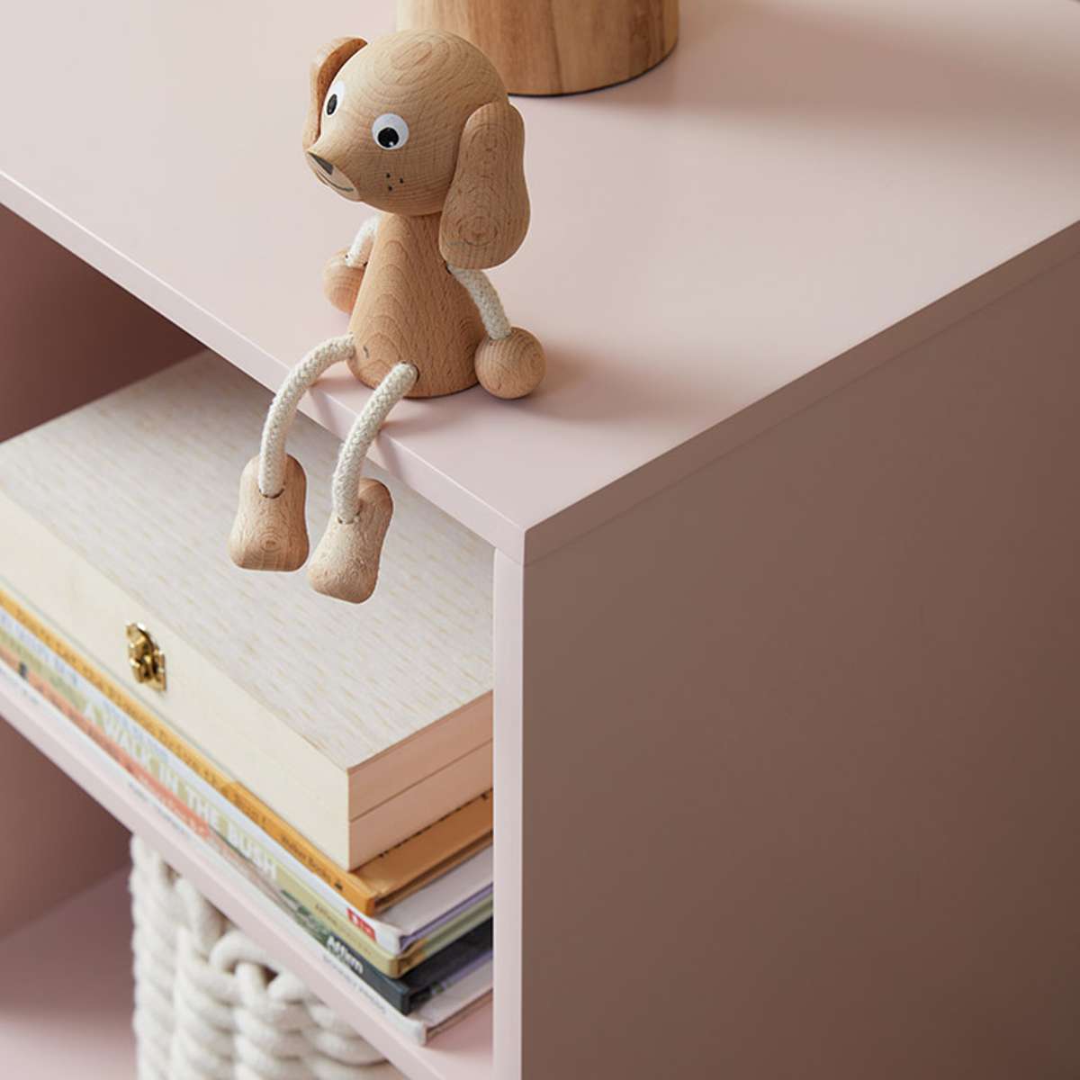 Bubble Ball Feet Side Table - Pink - Mocka New Zealand