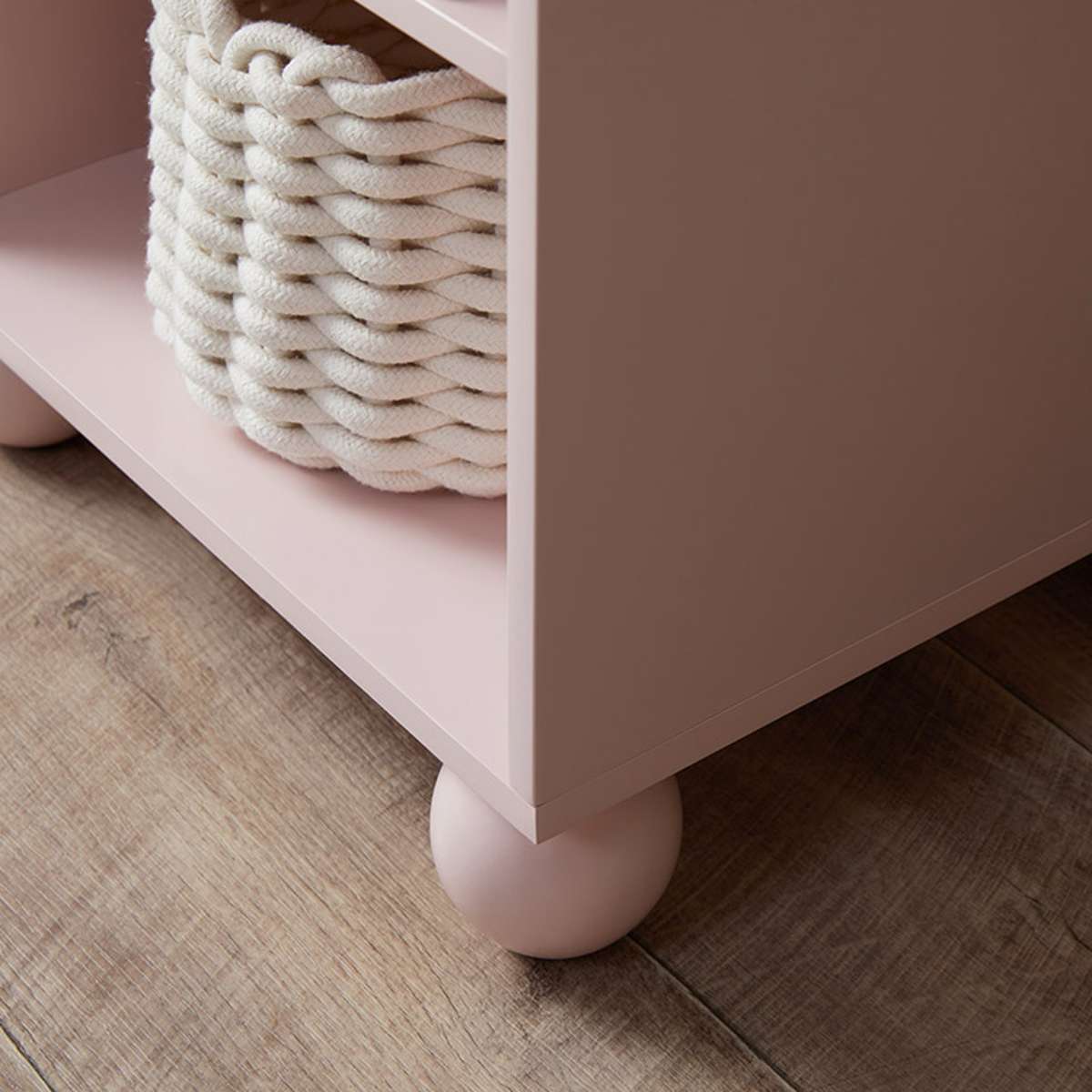 Bubble Ball Feet Side Table - Pink - Mocka New Zealand