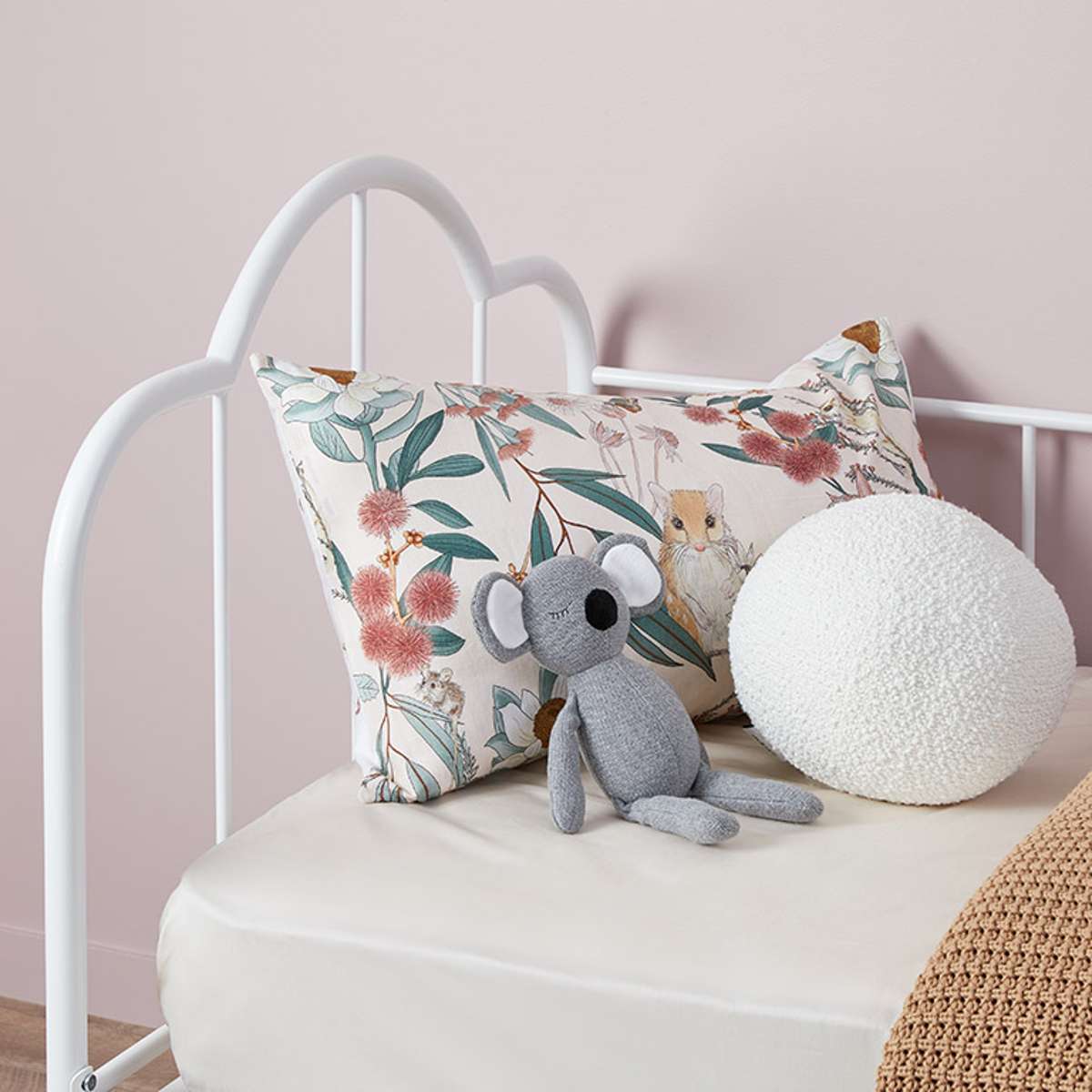 Dixie Day Bed With Trundle - White - Mocka New Zealand