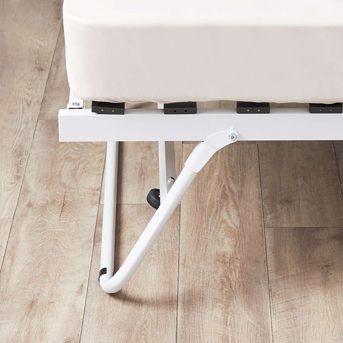 Dixie Day Bed With Trundle - White - Mocka New Zealand