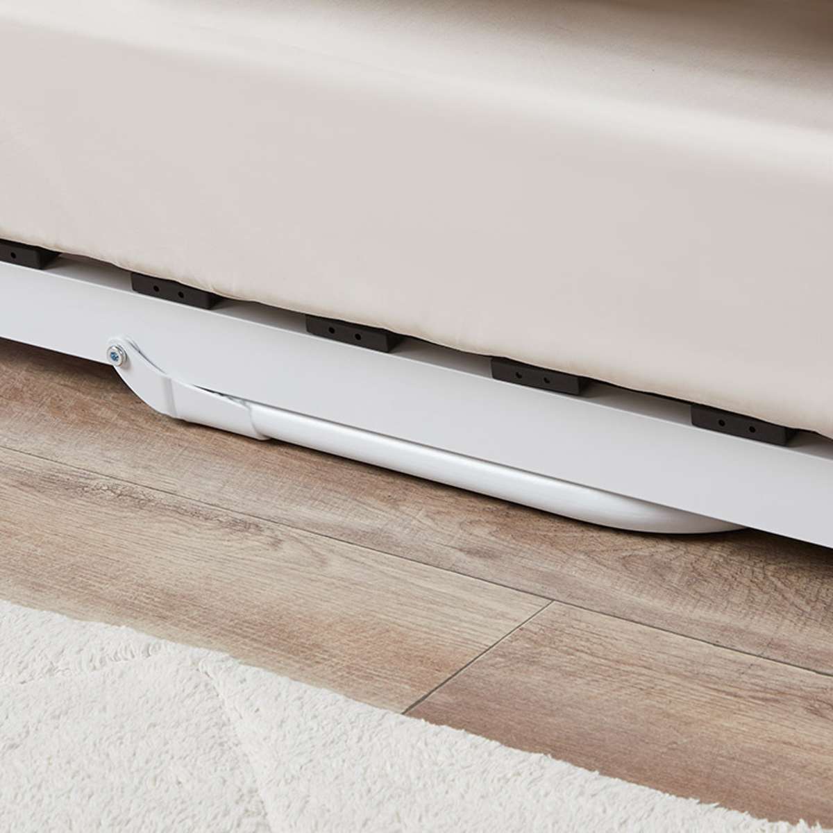 Dixie Day Bed With Trundle - White - Mocka New Zealand