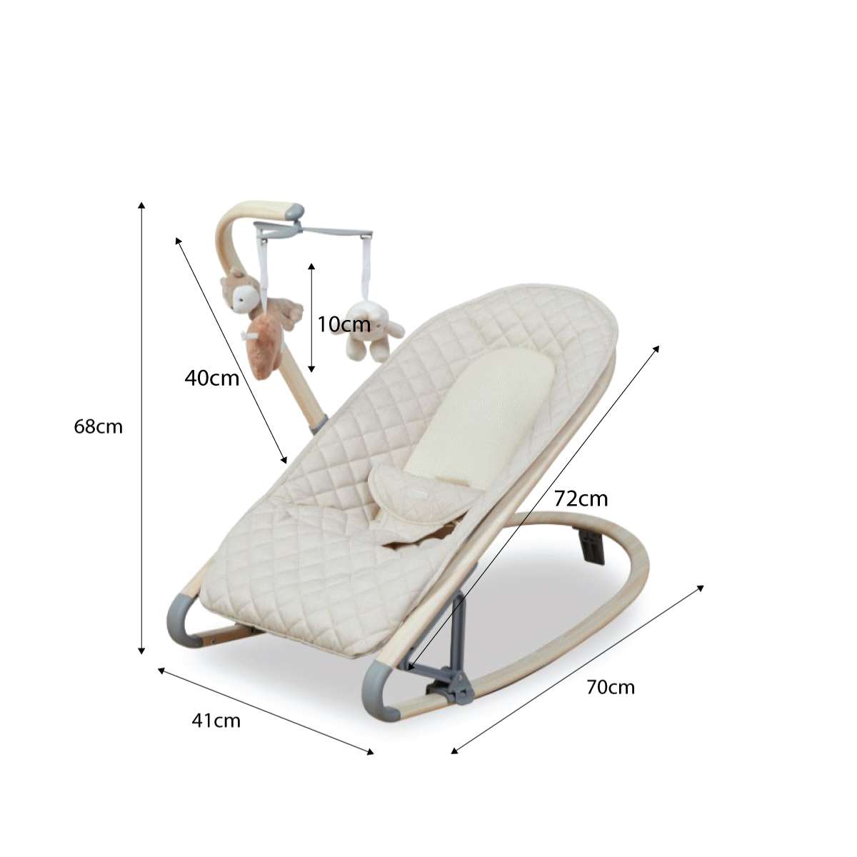 Raven Rocker - Natural - Mocka New Zealand