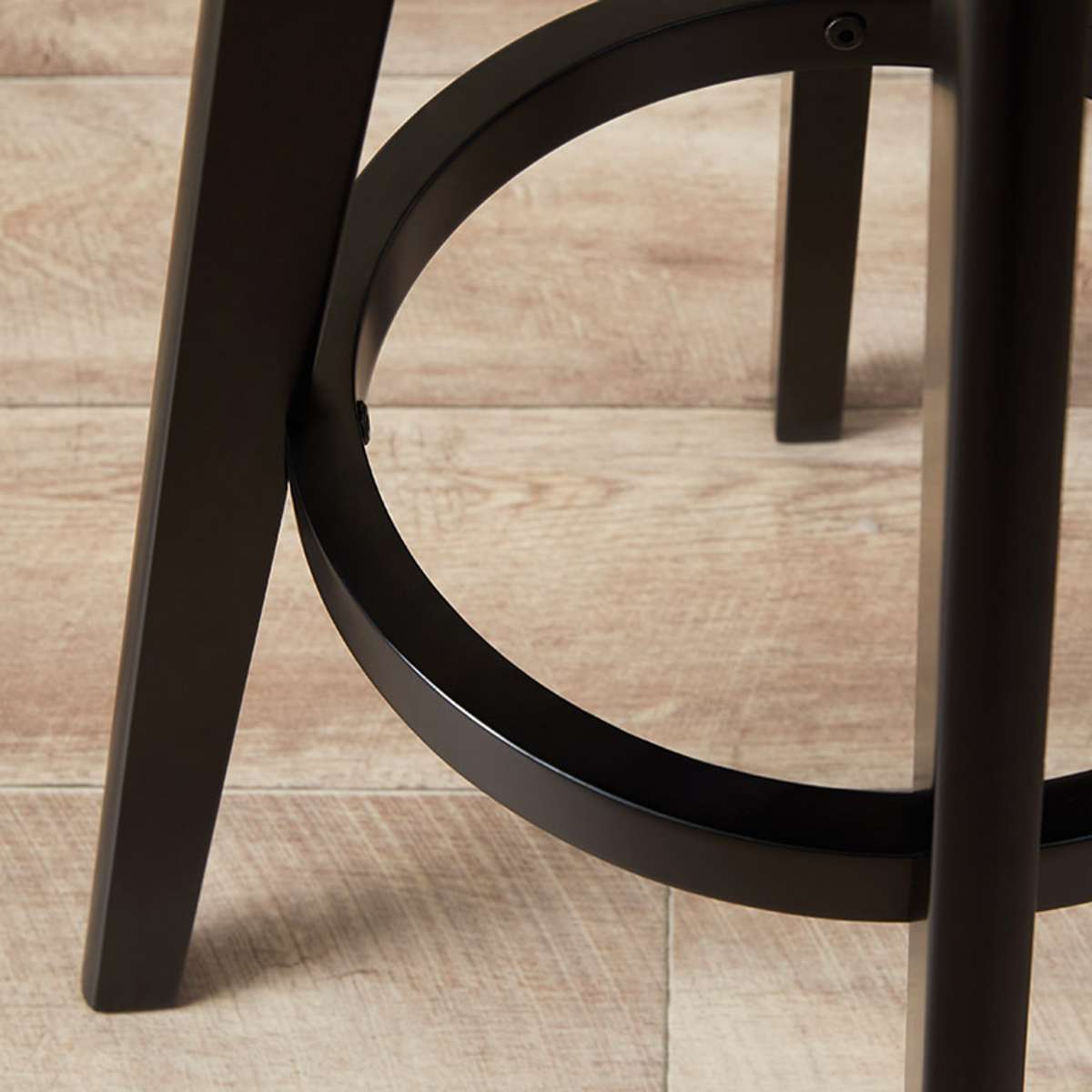 Jamie Bar Stool - Set Of 2 - Black Boucle - Mocka New Zealand