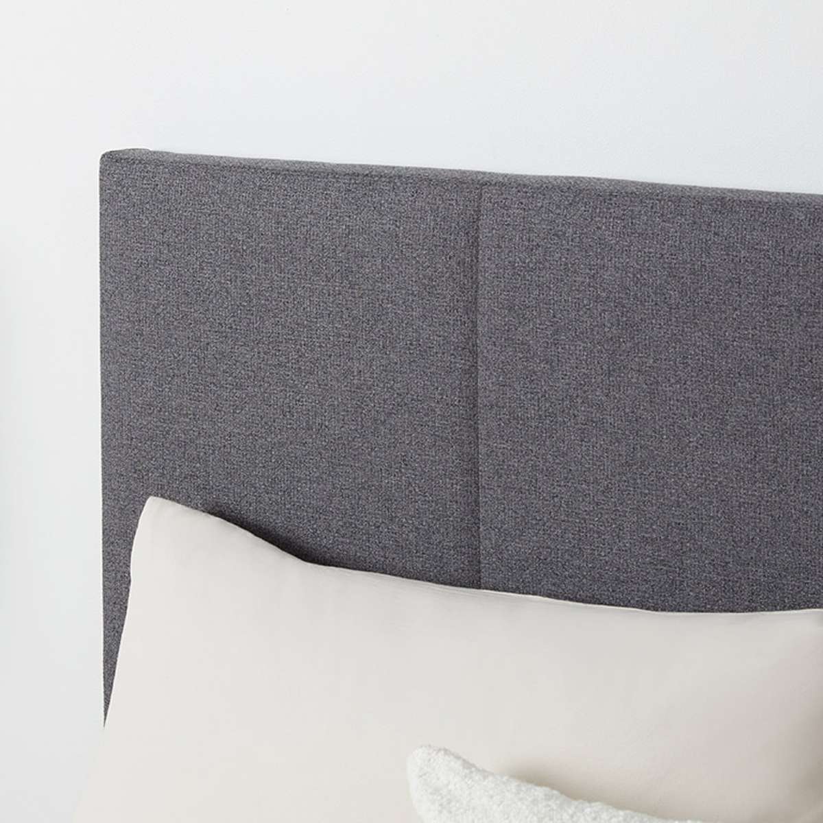 Regent Queen Bedhead - Dark Grey - Mocka New Zealand