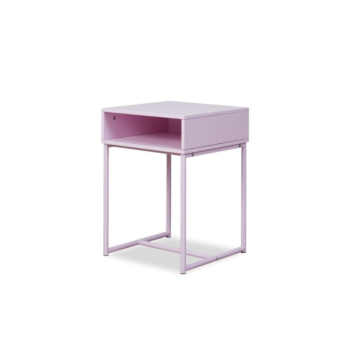 Jude Bedside Table - Lilac - Mocka New Zealand