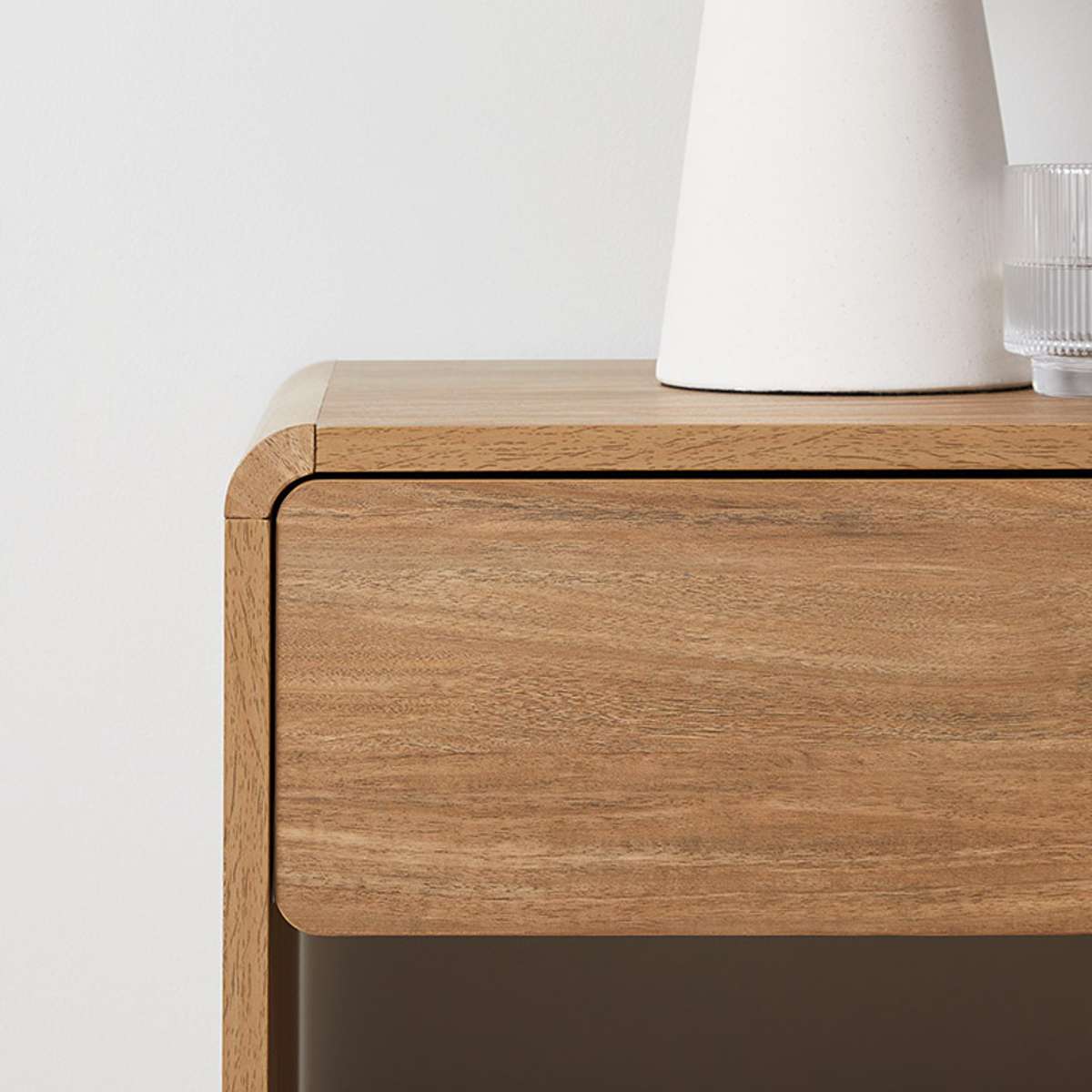 Owen Bedside Table - Walnut - Mocka New Zealand