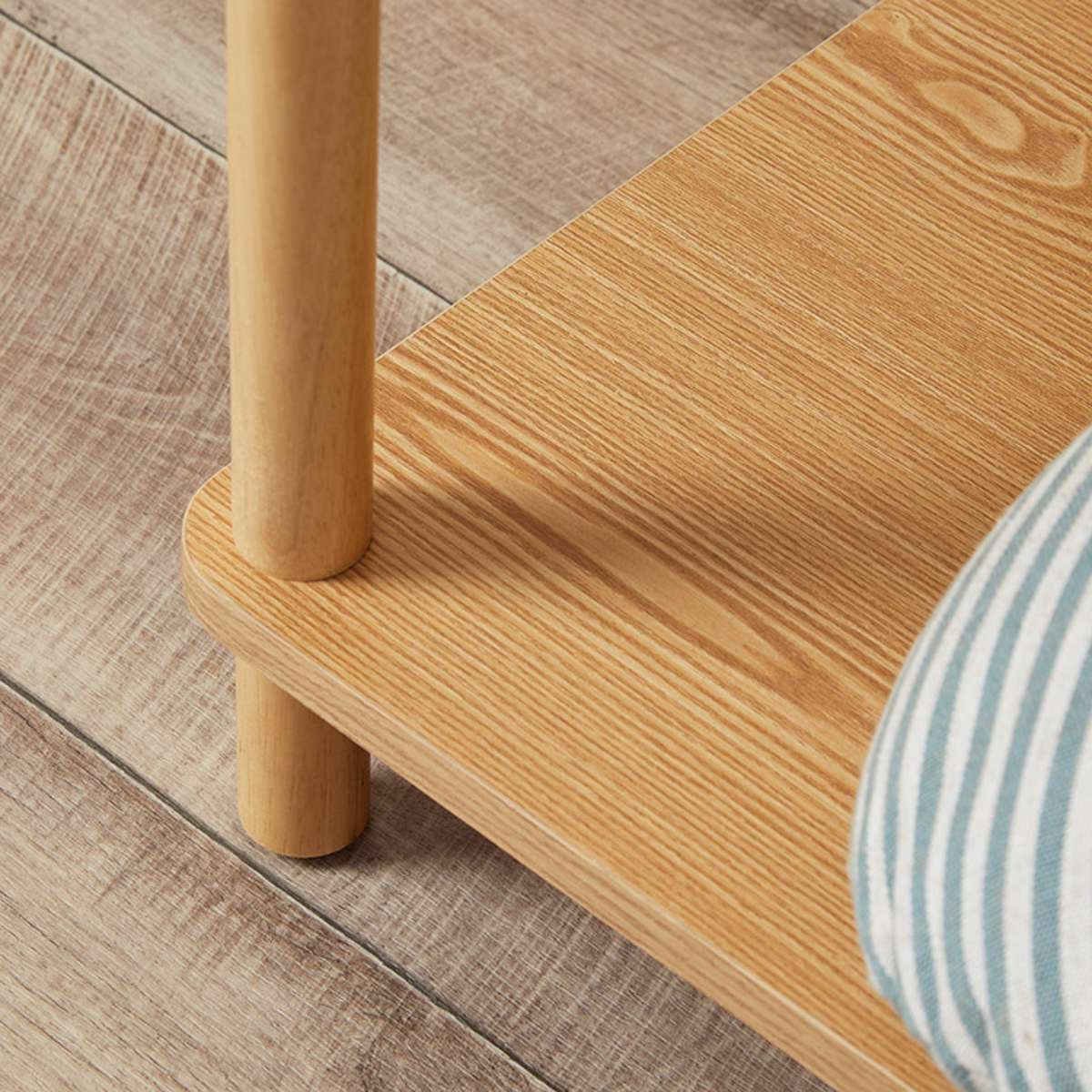 Eden Low Shelf With Storage - Natural - Mocka New Zealand