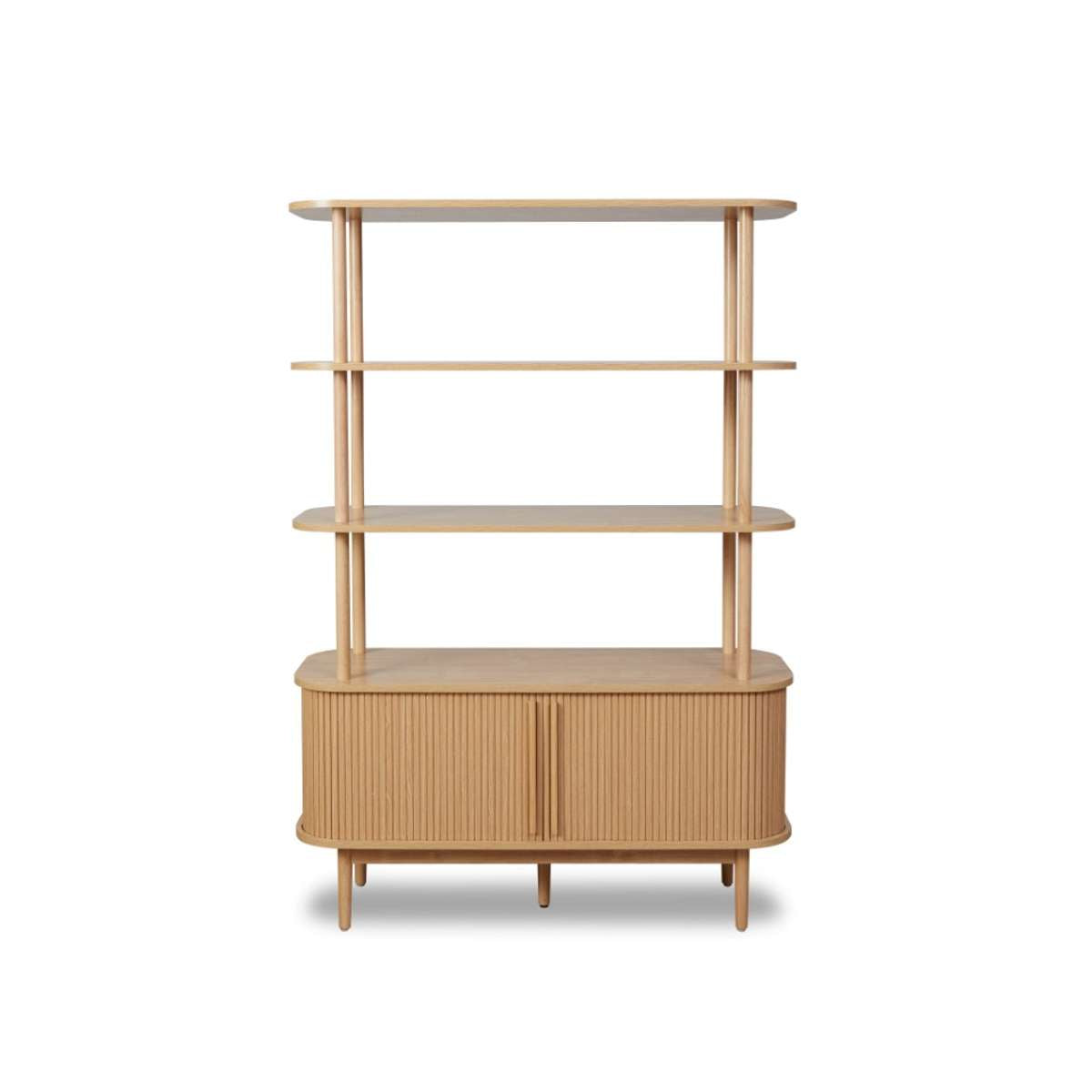 Maeve Shelf With Storage - Natural - Mocka New Zealand