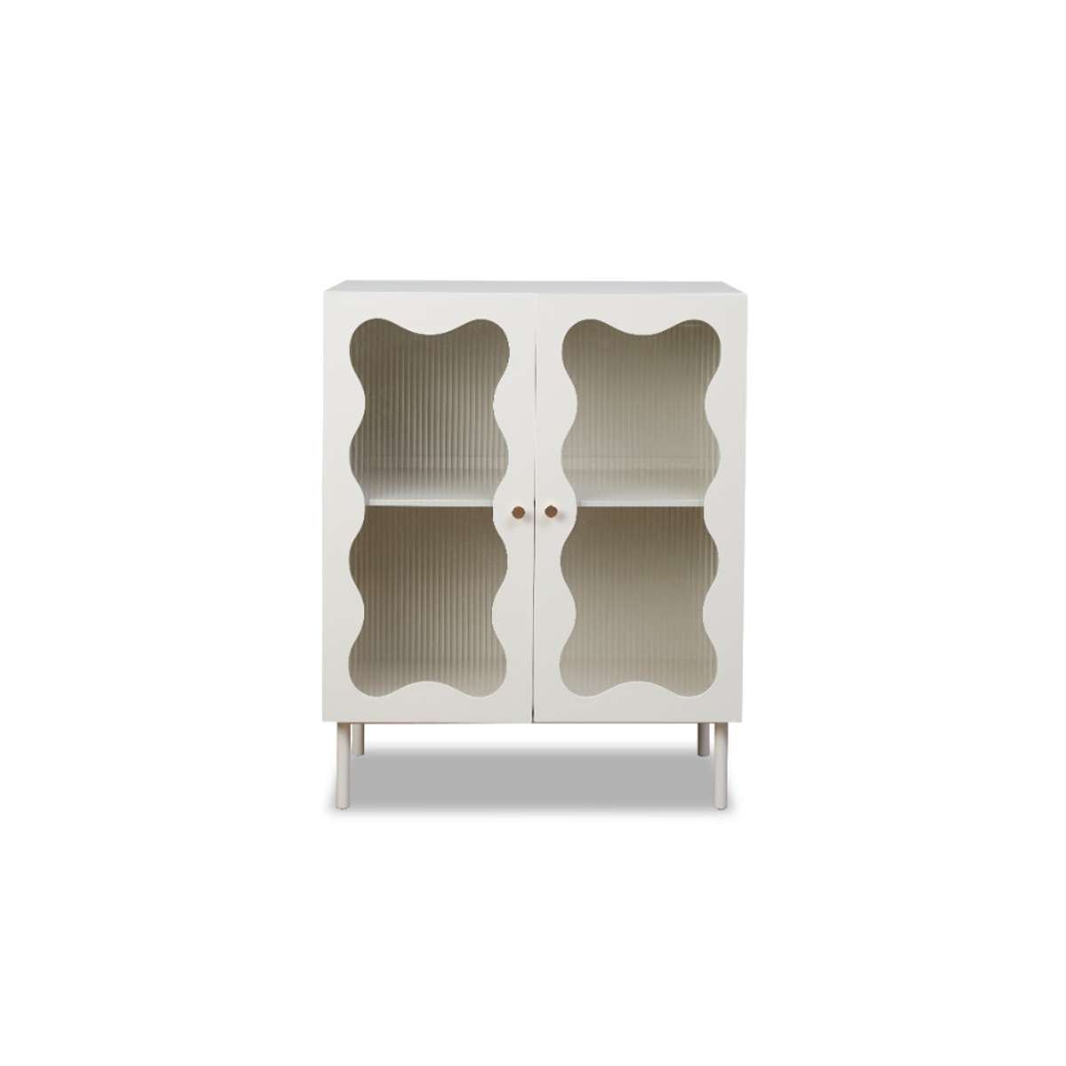 Remi Wavey Cabinet - Beige - Mocka New Zealand
