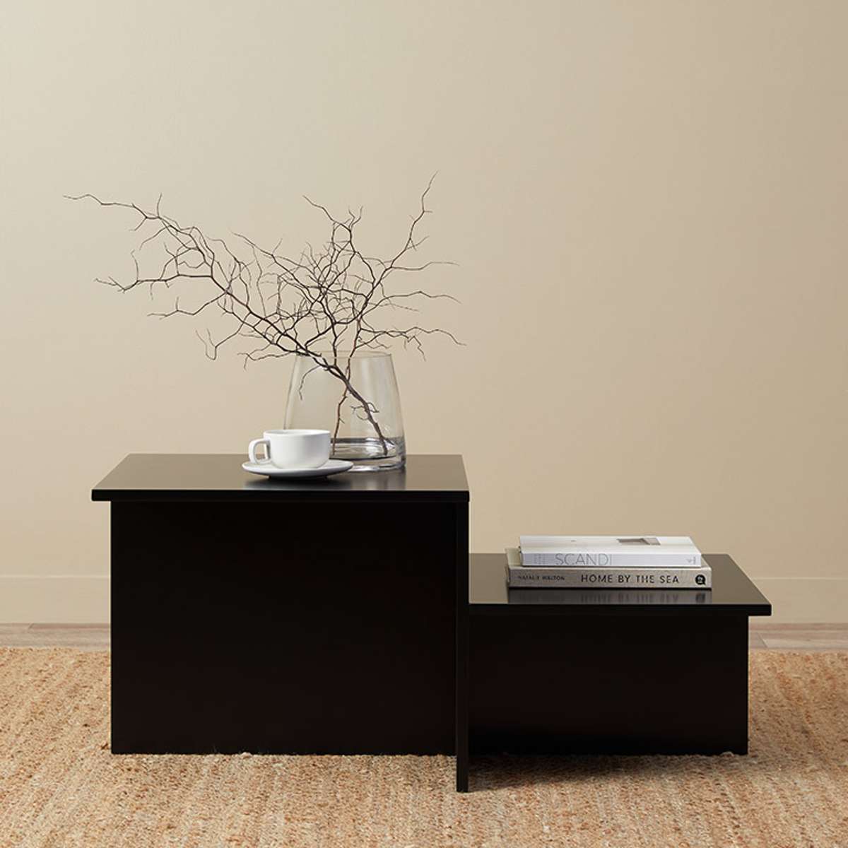 Ren Coffee Table - Black - Mocka New Zealand