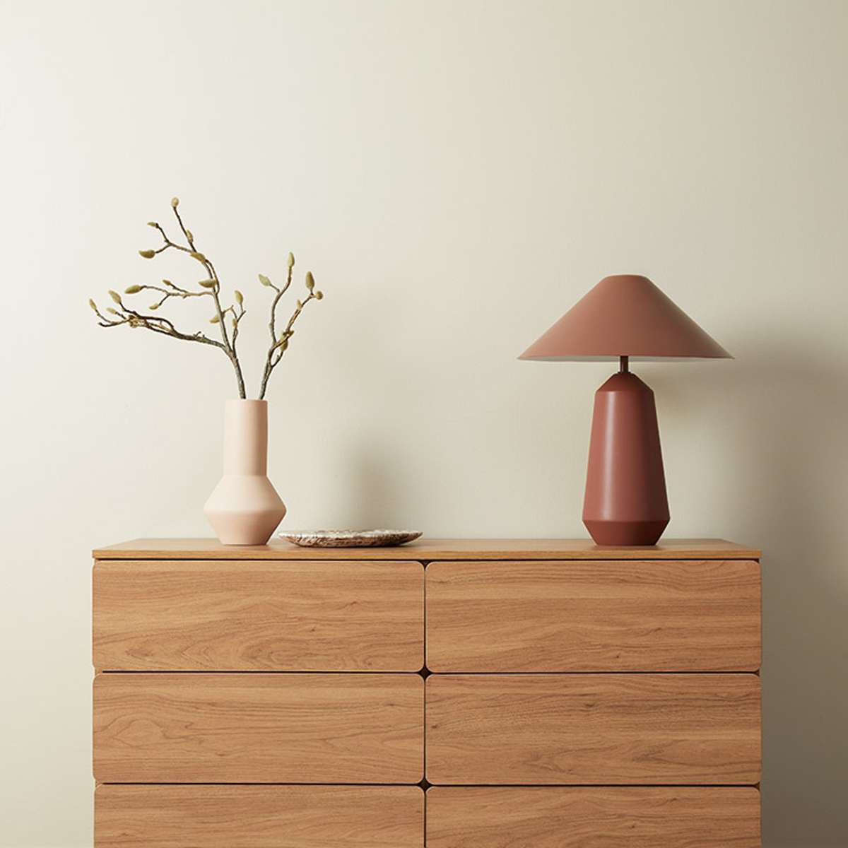 Leeroy Six Drawer - Hazelnut - Mocka New Zealand