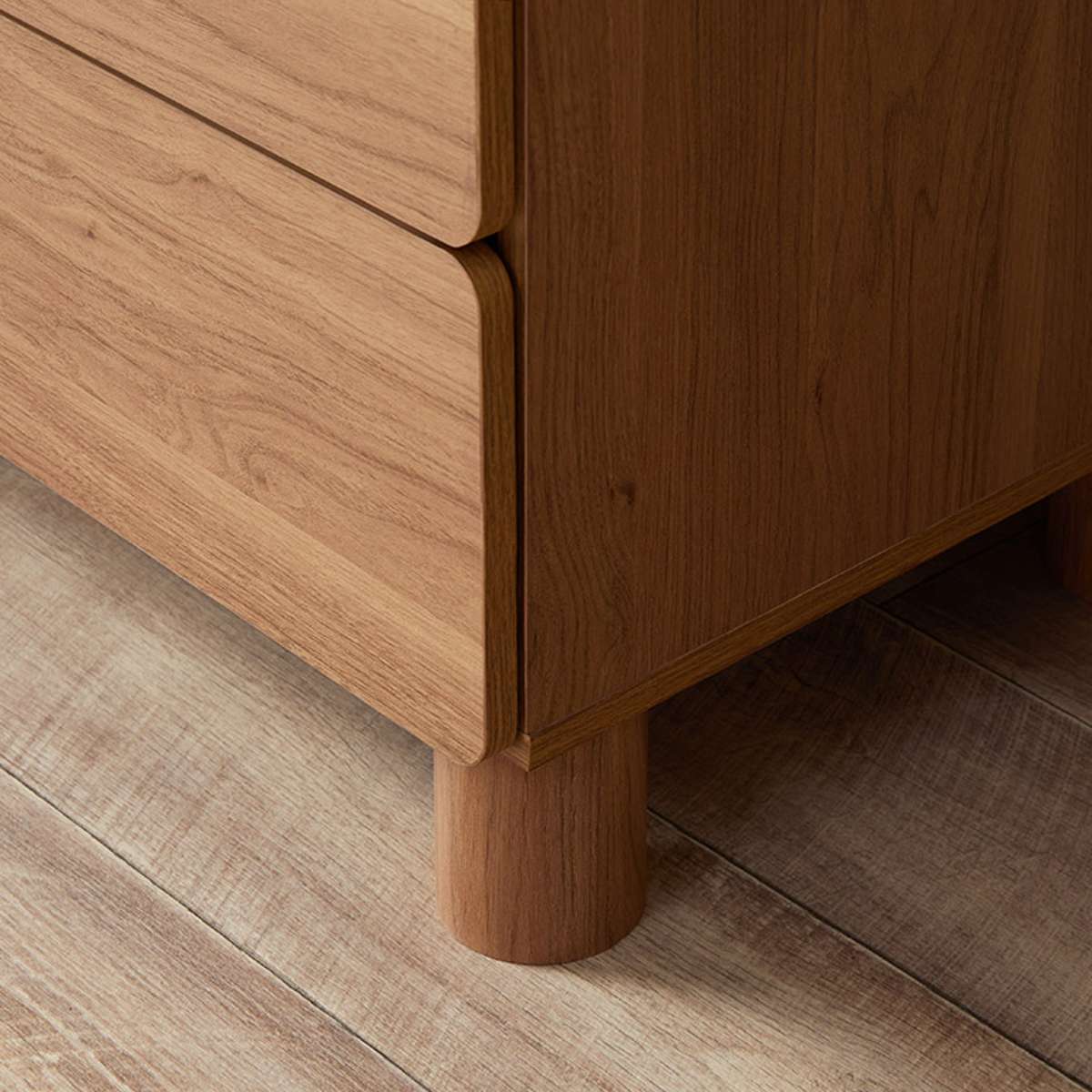 Leeroy Six Drawer - Hazelnut - Mocka New Zealand