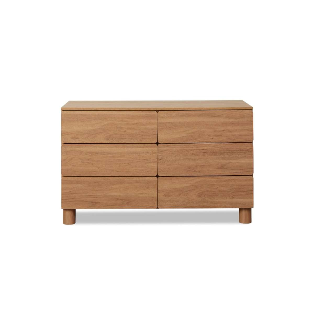 Leeroy Six Drawer - Hazelnut - Mocka New Zealand