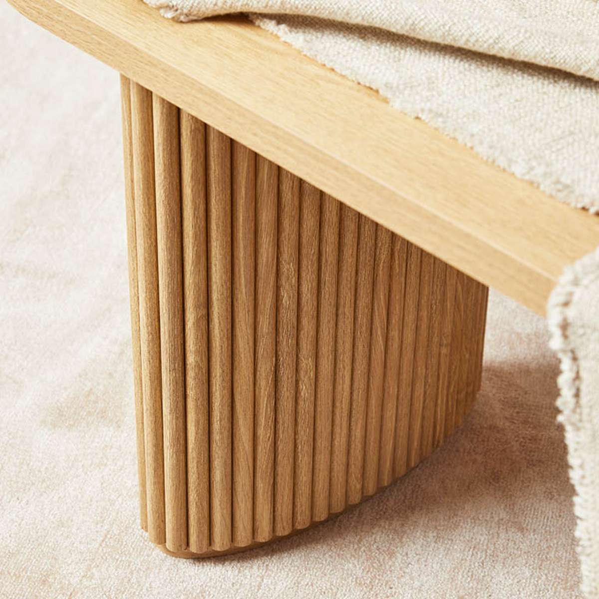 Amara Bench Seat - Natural - Mocka New Zealand