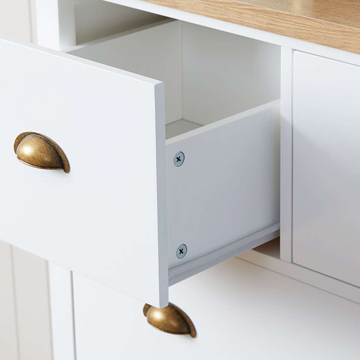 Hastings Tallboy - White/Natural - Mocka New Zealand