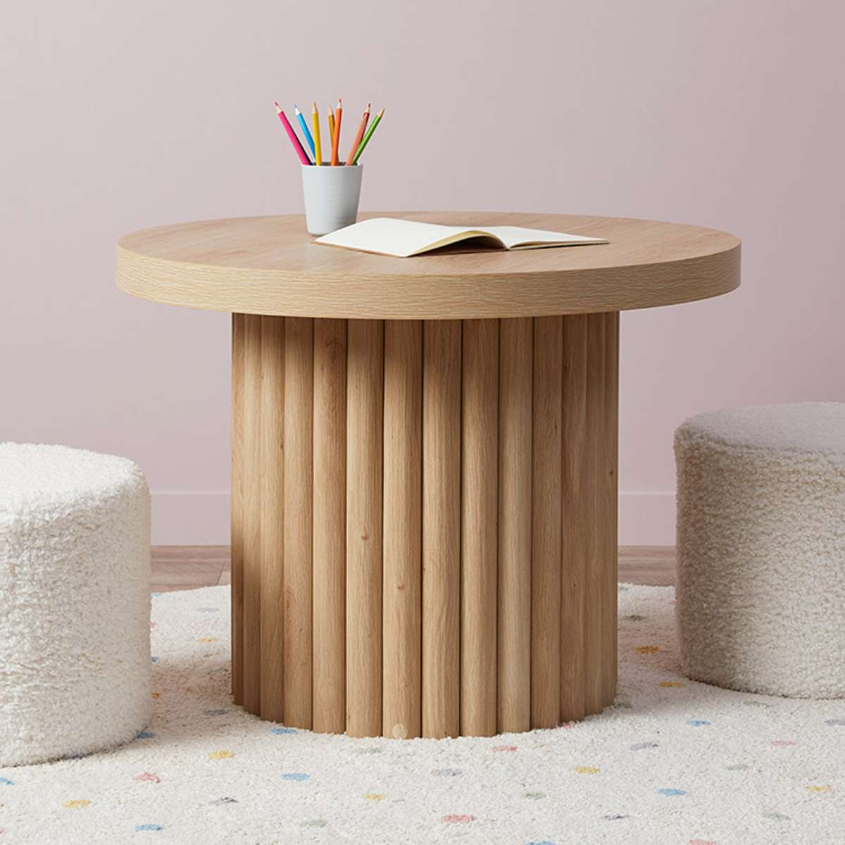 Mini Roo Ribbed Play Table - Mocka New Zealand