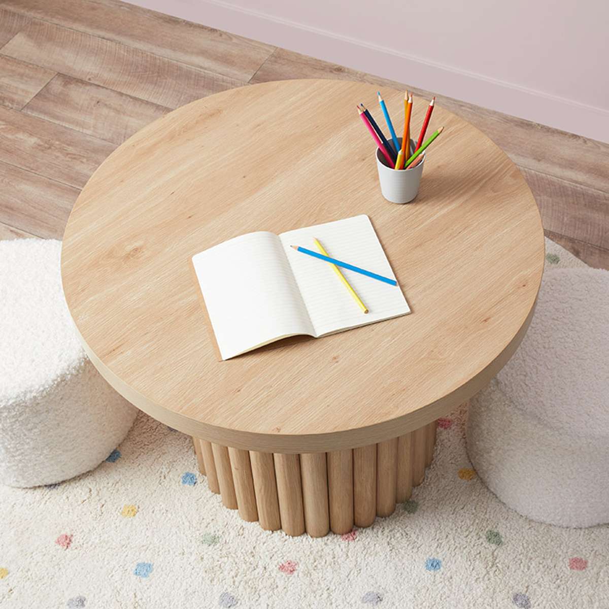 Mini Roo Ribbed Play Table - Mocka New Zealand
