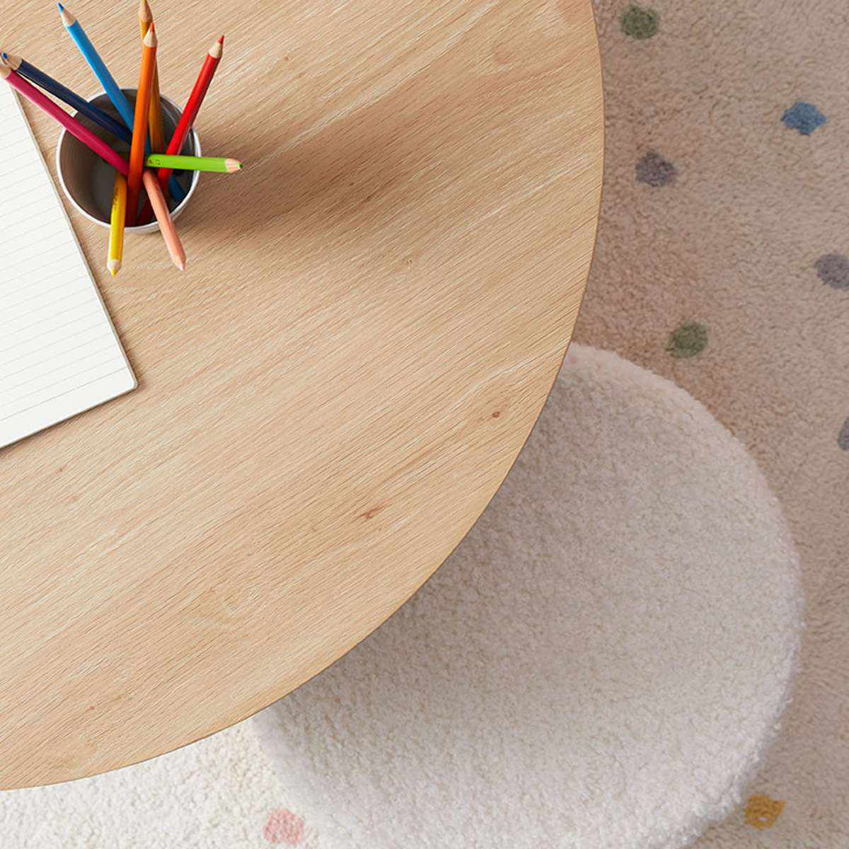 Mini Roo Ribbed Play Table - Mocka New Zealand