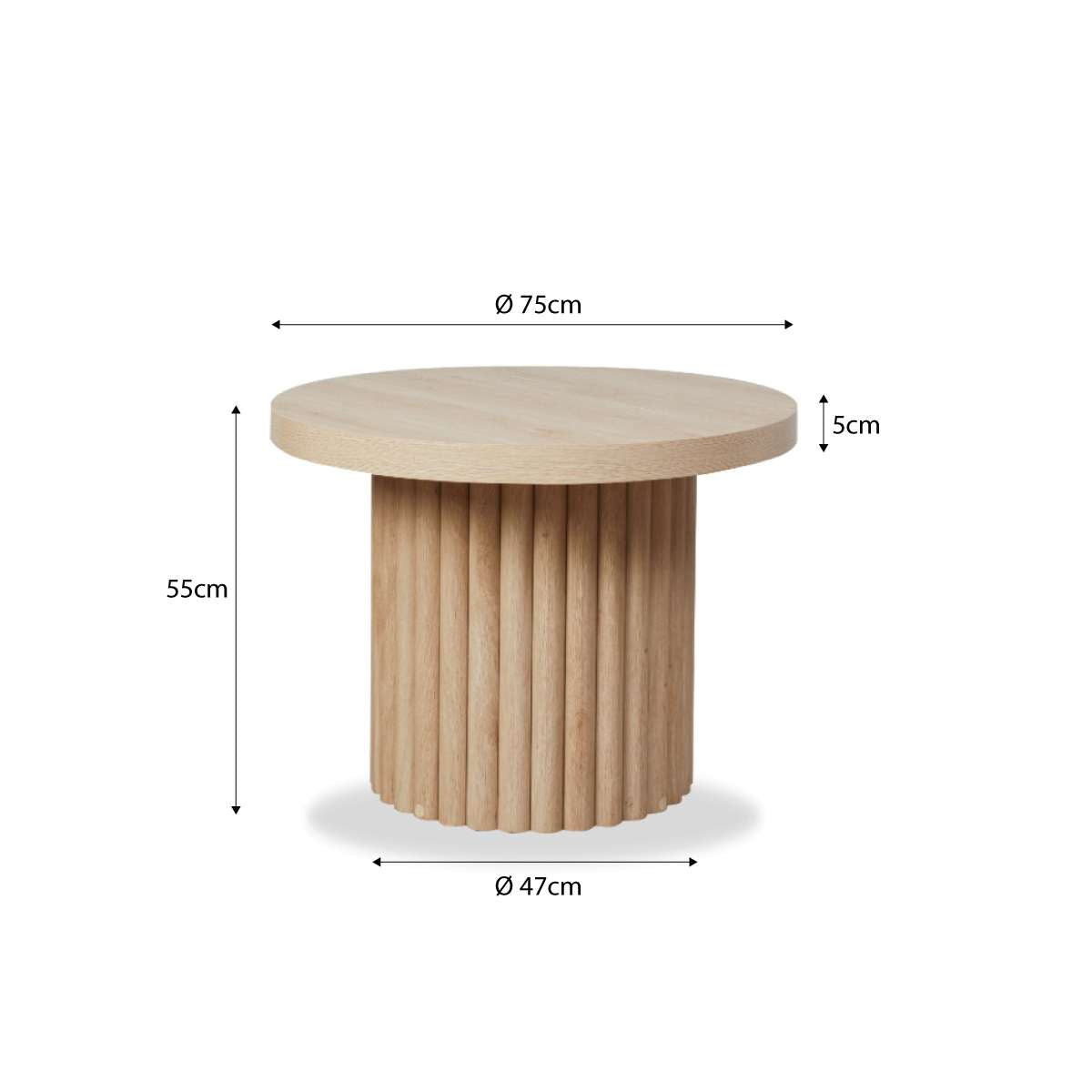 Mini Roo Ribbed Play Table - Mocka New Zealand