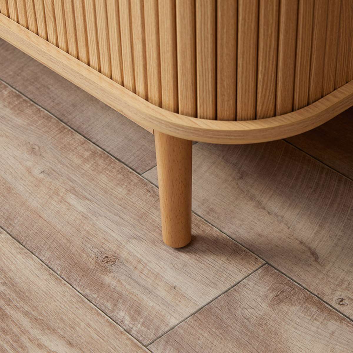 Maeve Entertainment Unit with Open Shelves - Natural - Mocka New Zealand