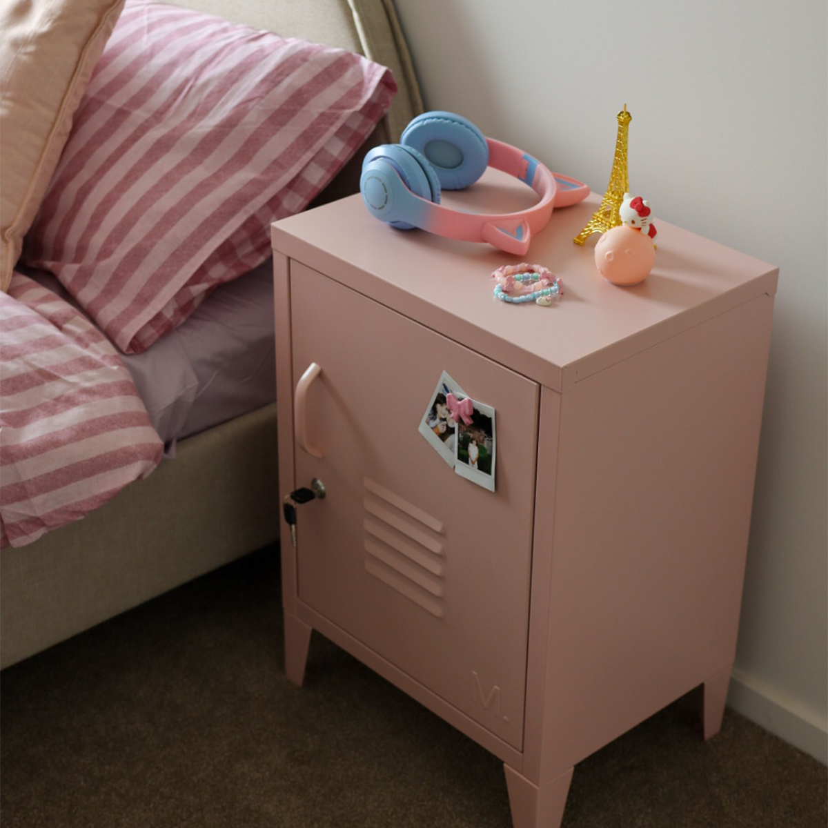 Mocka Original Locker Bedside - Pink - Mocka New Zealand