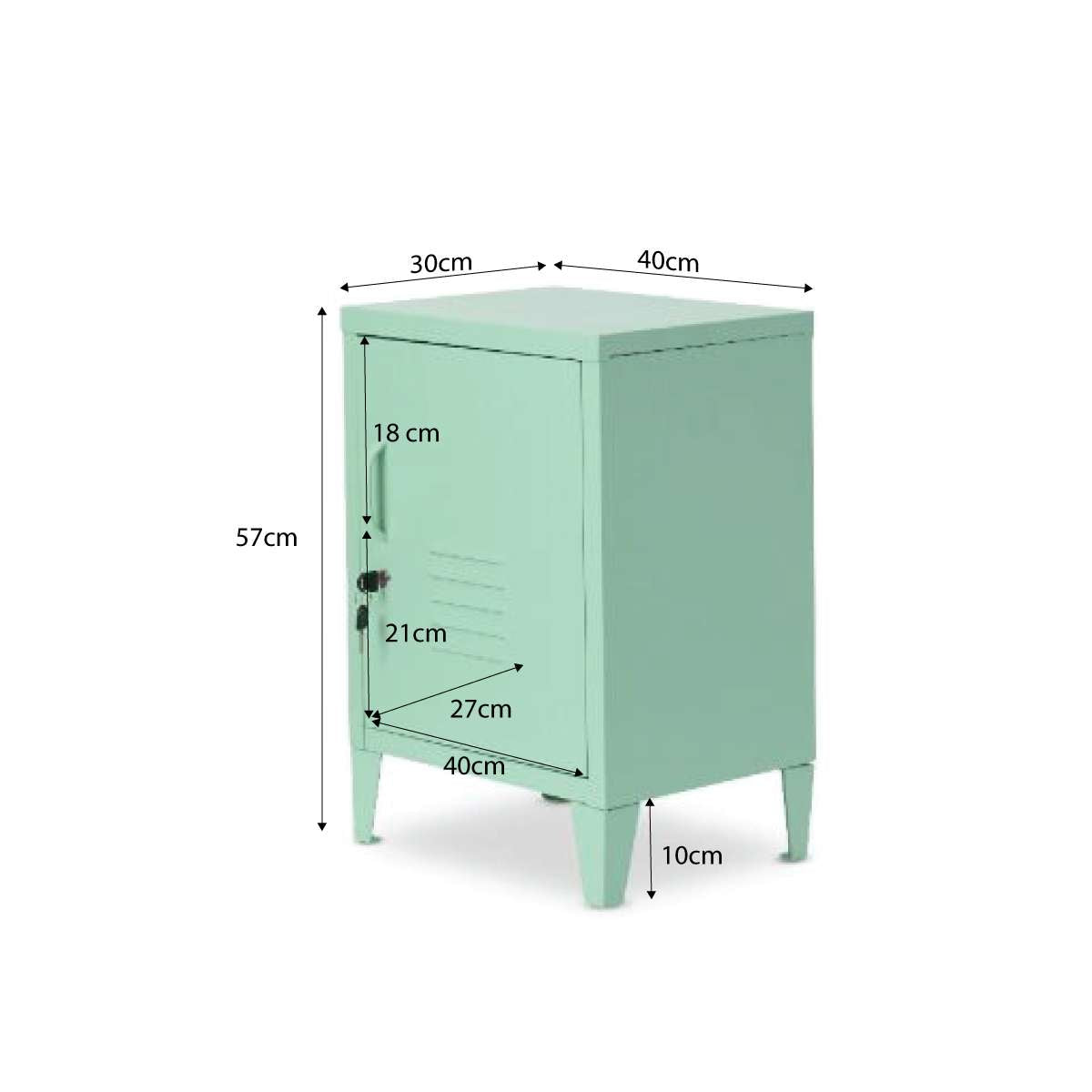 Mocka Original Locker Bedside - Mint - Mocka New Zealand