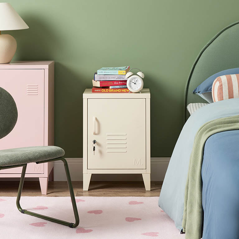 Mocka Original Locker Bedside - Cream - Mocka New Zealand
