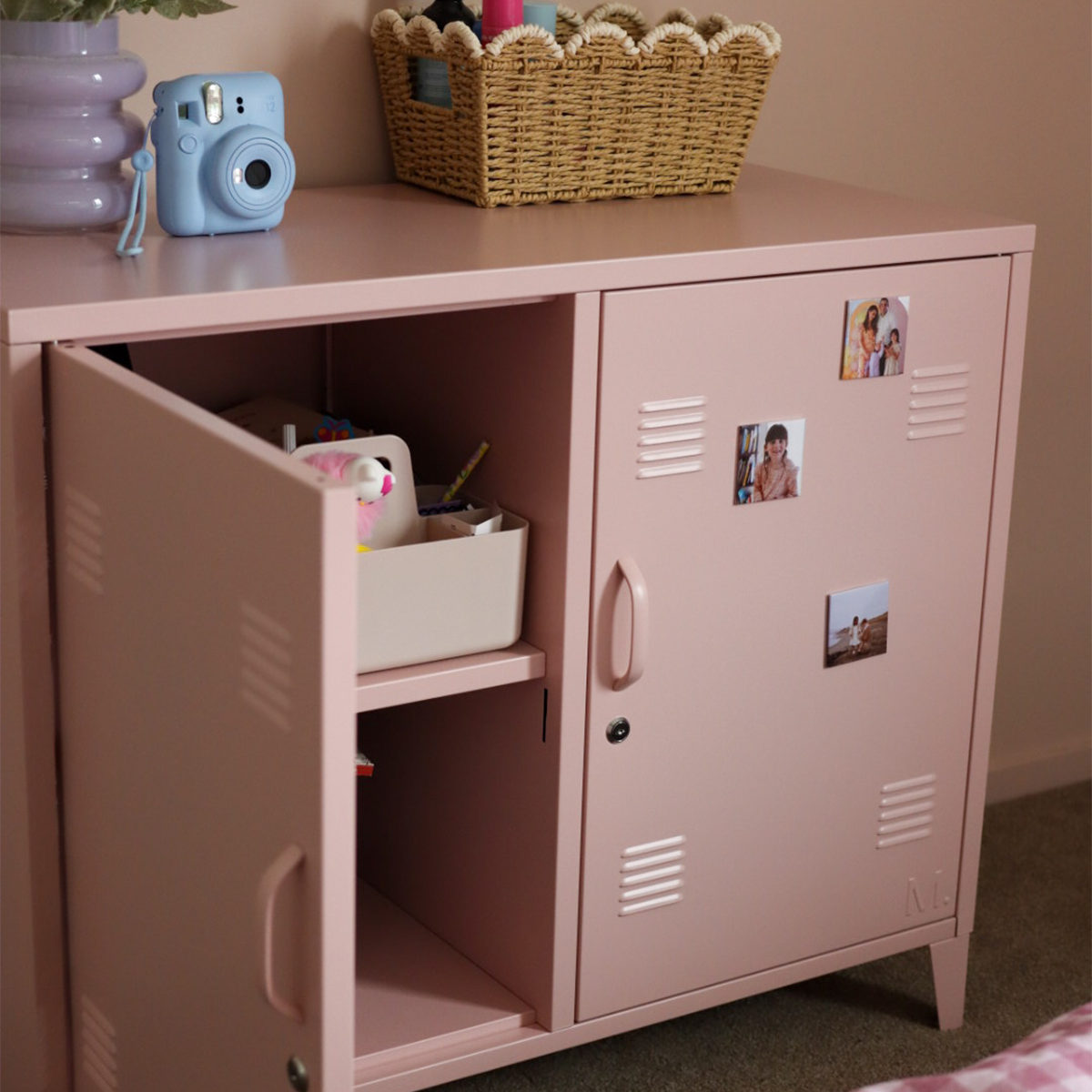 Mocka Original Locker Cabinet - Pink