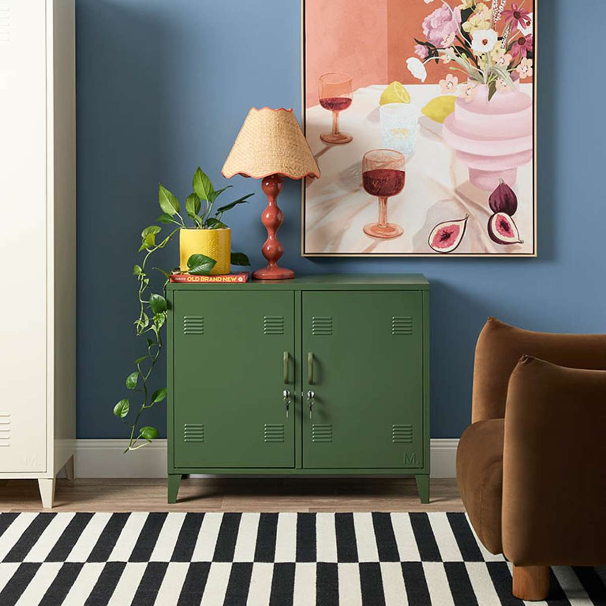 Mocka Original Locker Cabinet - Khaki - Mocka New Zealand