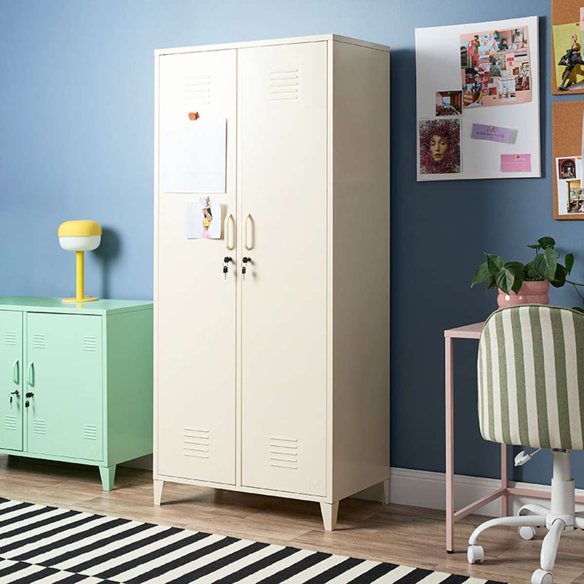 Mocka Original Locker Wardrobe - Cream - Mocka New Zealand