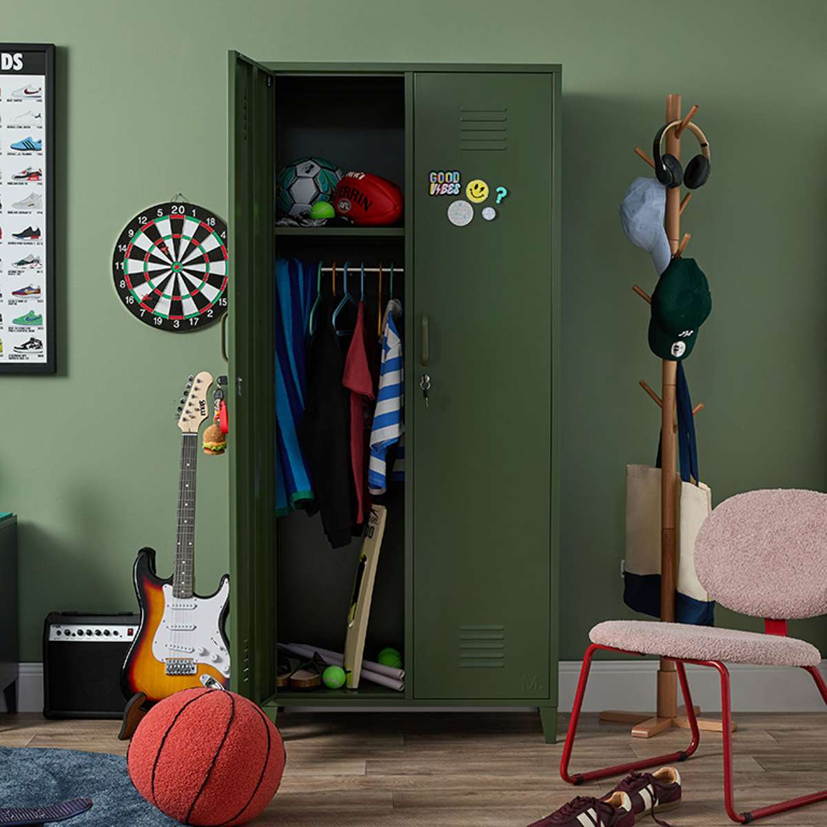 Mocka Original Locker Wardrobe - Khaki - Mocka New Zealand