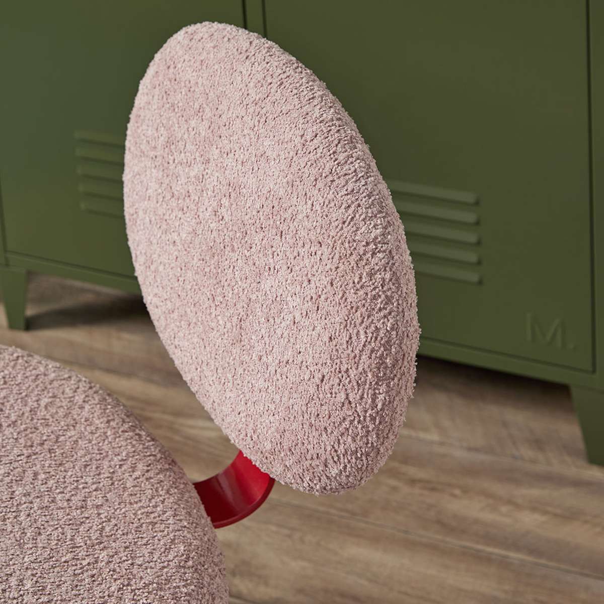 Charley Easy Chair - Pink/Red - Mocka New Zealand