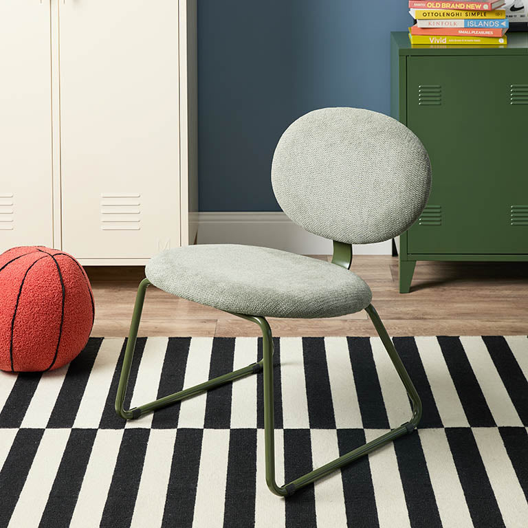 Charley Easy Chair - Green/Khaki - Mocka New Zealand