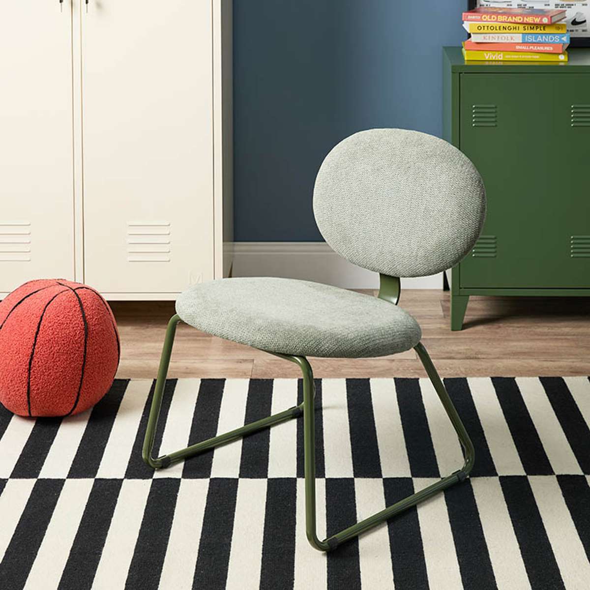 Charley Easy Chair - Green/Khaki - Mocka New Zealand