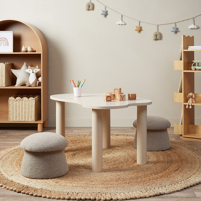 Mini Pebble Play Table - Beige - SECONDS - Mocka New Zealand